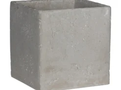 Töpfe<Mica Pflanzgefäß Jimmy 13 cm x 13 cm Hellgrau
