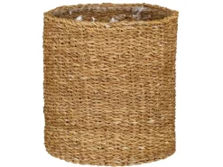 MICA Seegras-Korb Dave Ø 32 cm x 32 cm Hellbraun< Töpfe