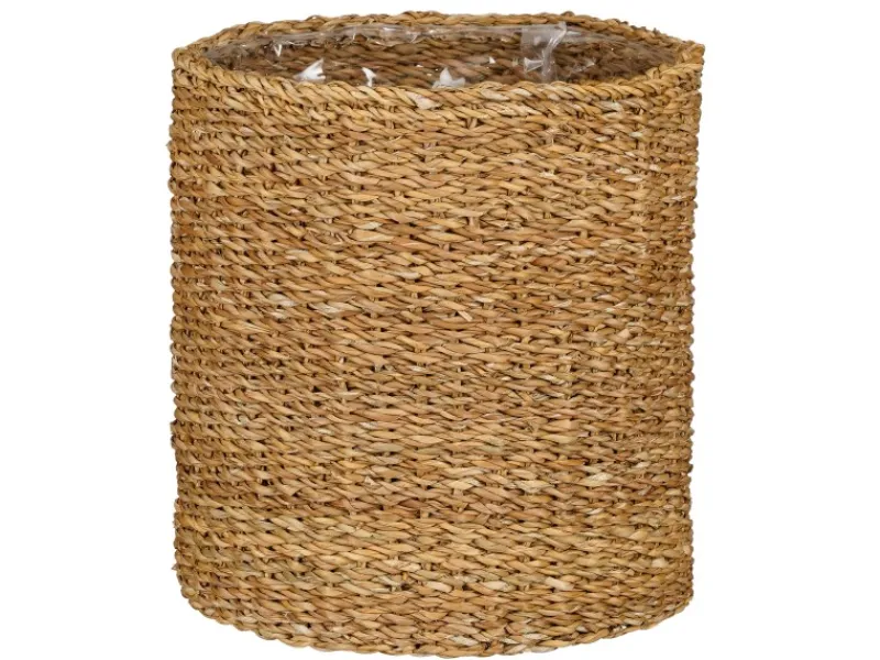 MICA Seegras-Korb Dave Ø 32 cm x 32 cm Hellbraun< Töpfe