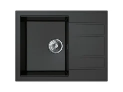 Best Miló Einbauspüle Granitverbundstoff Luxuria 65 Graphit