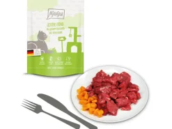 MjAMjAM Leckeres Rind an gedämpftem Kürbis 300 g< Kühlschränke