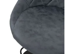 ML-Design Kücheninseln<Barhocker 4Er Set Bezug aus Kunstleder Anthrazit Gepolsterter Barstuhl