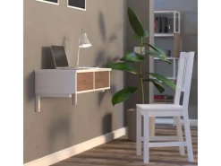New ML-Design 2Er Set Wandkonsole Winkel L-Form für Waschtisch 350x150 mm Weiß Stahl