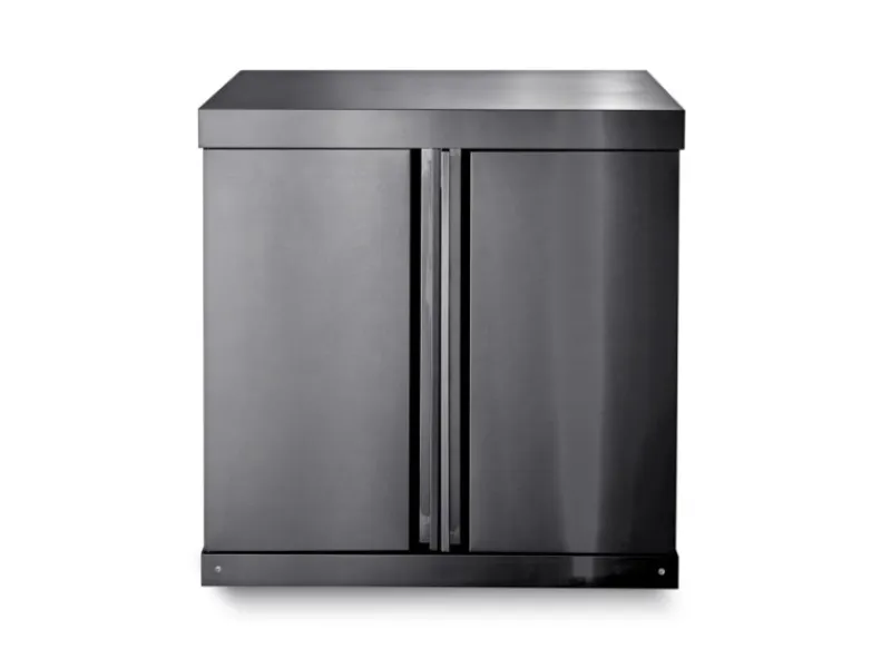 MyOutDoorKitchen Modul mit Schrank Black Collection< Kücheninseln