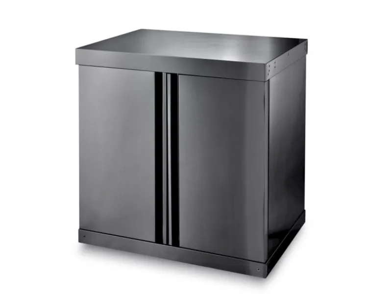 MyOutDoorKitchen Modul mit Schrank Black Collection< Kücheninseln
