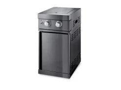 MyOutDoorKitchen Kücheninseln|Kochfelder<Modul mit Doppel Seitenbrenner Black Collection