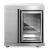 MyOutDoorKitchen Kühlschränke<Modul mit Kühlschrank und Aufbewahrungsschrank Stainless Collection