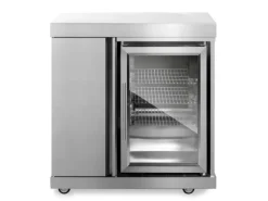 MyOutDoorKitchen Kühlschränke<Modul mit Kühlschrank und Aufbewahrungsschrank Stainless Collection