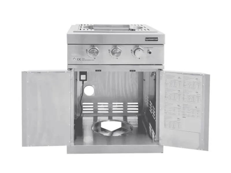 MyOutDoorKitchen Teppanyaki Modul Stainless Collection< Pfannen|Kochfelder