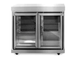 Hot MyOutDoorKitchen Zweitüriger Modul-Kühlschrank Stainless Collection
