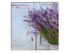 New MySpotti Küchenrückwand Profix Cucina Vintage Lavendel 210 x 60 cm Lila-Weiß