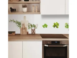 MySpotti Küchenrückwand Profix Cucina Kräuter 210 x 60 cm Minzgrün< Küchenrückwände