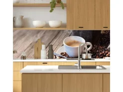 Discount MySpotti Küchenrückwand Profix Cucina Auszeit 210 x 60 cm Kaffeebohne