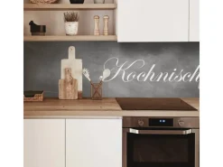 Discount MySpotti Küchenrückwand Profix Cucina Kochnische 160 x 60 cm Grau-Weiß