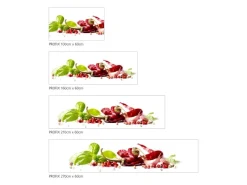 Sale MySpotti Küchenrückwand Profix Cucina Herbs und Spice 210 x 60 cm Rot-Grün