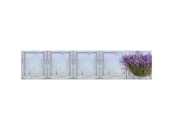New MySpotti Küchenrückwand Profix Cucina Vintage Lavendel 270 x 60 cm Pastellblau