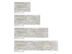 Küchenrückwände|Herde<MySpotti Küchenrückwand Profix Cucina Rocky Wall 270 x 60 cm Steinweiß