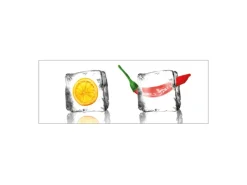 Küchenrückwände<MySpotti Küchenrückwand Profix Cucina Eisfrüchte 160 x 60 cm Kristallklar