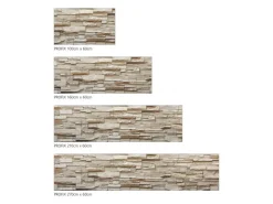 MySpotti Küchenrückwand Profix Cucina Rustical Bricks 270 x 60 cm Stein Hell< Küchenrückwände