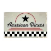 Discount MySpotti Küchenrückwand Profix Cucina American Diners 100 x 60 cm Mehrfarbig