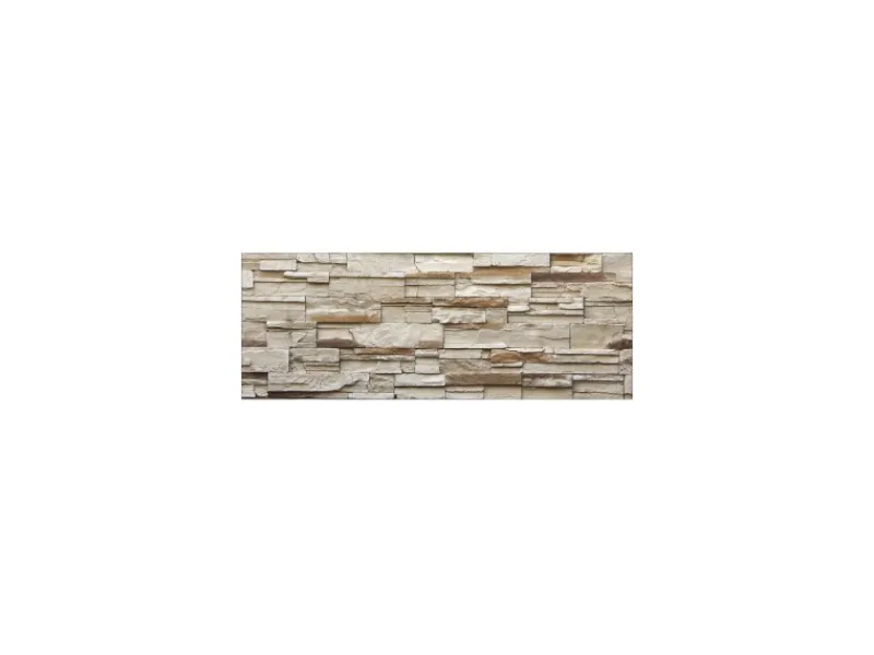 Hot MySpotti Küchenrückwand Profix Cucina Rustical Bricks 160 x 60 cm Stein Hell