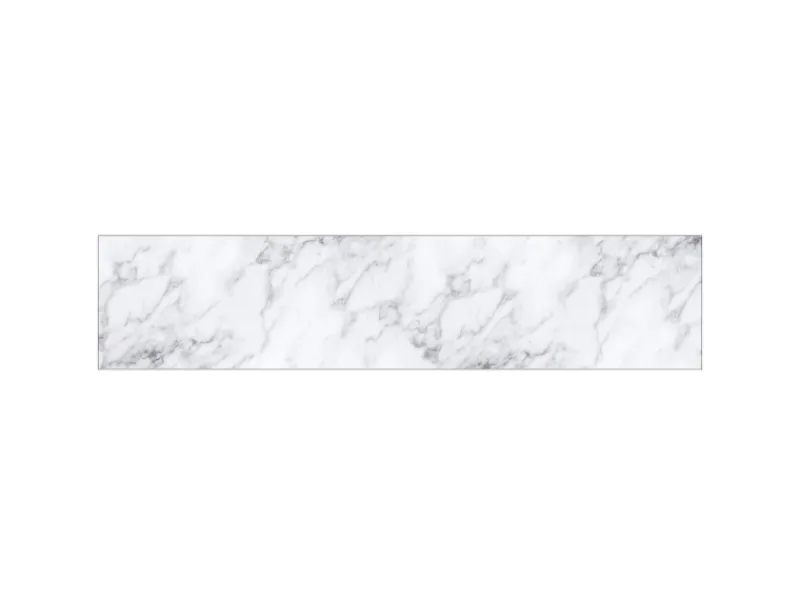 MySpotti Küchenrückwand Profix Cucina Patricia 270 x 60 cm Weiß-Marmoriert< Küchenrückwände