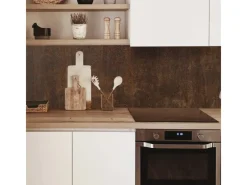 Küchenrückwände|Kochfelder<MySpotti Küchenrückwand Profix Cucina Metall Korr 210 x 60 cm Rostbraun