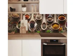 MySpotti Küchenrückwand Profix Cucina Spicy Kitchen 160 x 60 cm Bunt< Küchenrückwände