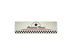 MySpotti Küchenrückwand Profix Cucina American Diners 210 x 60 cm Mehrfarbig< Küchenrückwände