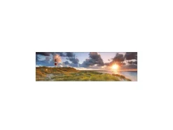 Hot MySpotti Küchenrückwand Profix Cucina Leuchtturmpanorama 210 x 60 cm Abendsonne