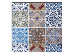 MySpotti Küchenrückwand Profix Cucina Pablo Fliese 210 x 60 cm Bunt< Küchenrückwände