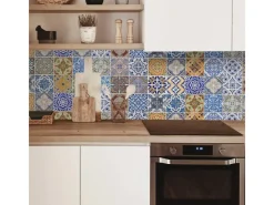 MySpotti Küchenrückwand Profix Cucina Pablo Fliese 210 x 60 cm Bunt< Küchenrückwände