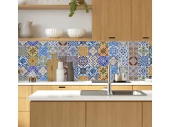 MySpotti Küchenrückwand Profix Cucina Pablo Fliese 210 x 60 cm Bunt< Küchenrückwände