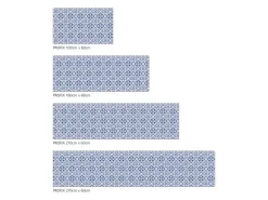 MySpotti Küchenrückwand Profix Cucina Apollon 210 x 60 cm Blau-Weiß< Küchenrückwände