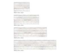 Küchenrückwände<MySpotti Küchenrückwand Profix Cucina Jona Holz 160 x 60 cm Datcha Weiss