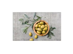MySpotti Küchenrückwand Profix Cucina Olive concrete 100 x 60 cm Grau-Grün