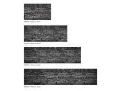Hot MySpotti Küchenrückwand Profix Cucina Nero 210 x 60 cm Dunkelgrau