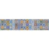 MySpotti Küchenrückwand Profix Cucina Pablo Fliese 270 x 60 cm Bunt Pastell< Küchenrückwände