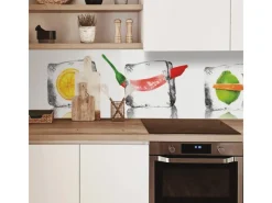 Küchenrückwände<MySpotti Küchenrückwand Profix Cucina Eisfrüchte 100 x 60 cm Kristallklar