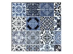 MySpotti Küchenrückwand Profix Cucina Stefano 160 x 60 cm Stein Weiß-Blaugrau< Küchenrückwände