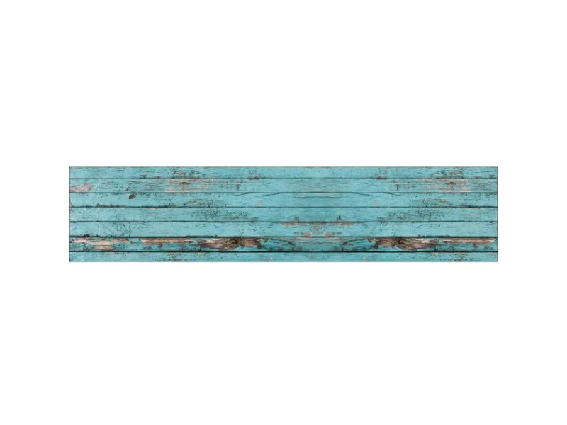 Küchenrückwände<MySpotti Küchenrückwand Profix Cucina Ernest Holz 270 x 60 cm Cyan