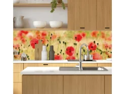 MySpotti Küchenrückwand Profix Cucina Mohnet 210 x 60 cm Mohnblüte< Küchenrückwände|Herde