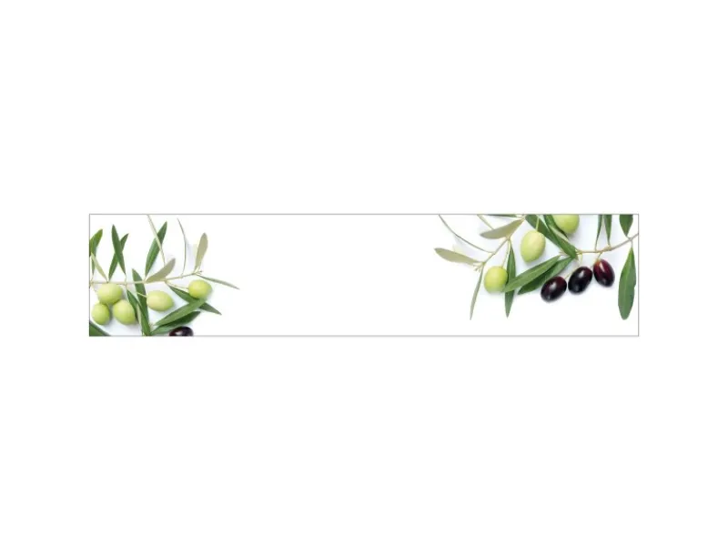 MySpotti Küchenrückwand Profix Cucina Olivenzweig 270 x 60 cm Olivengrün< Küchenrückwände