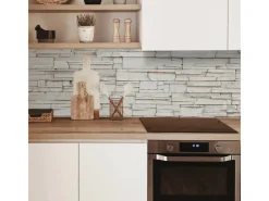 Discount MySpotti Küchenrückwand Profix Cucina Rocky Wall 160 x 60 cm Steinweiß