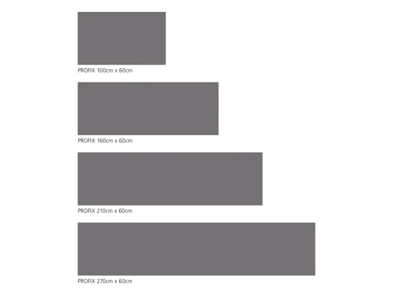 MySpotti Küchenrückwand Profix Cucina RAL746 270 x 60 cm Telegrau