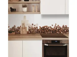 Küchenrückwände<MySpotti Küchenrückwand Profix Cucina Mr. Beans 210 x 60 cm Kaffeebraun