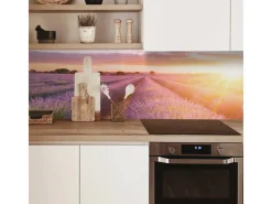 Sale MySpotti Küchenrückwand Profix Cucina Provence 100 x 60 cm Lila Mix