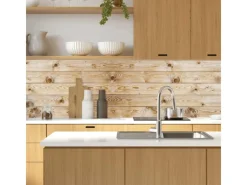 MySpotti Küchenrückwand Profix Cucina Gerhard 160 x 60 cm Holz Hell< Küchenrückwände