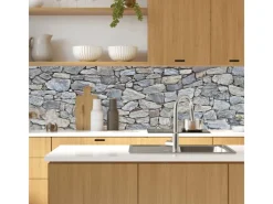 Outlet MySpotti Küchenrückwand Profix Cucina Masimo 270 x 60 cm Grau-Blau
