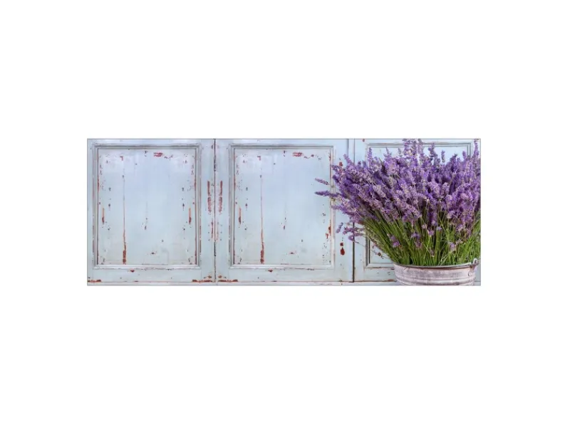 Discount MySpotti Küchenrückwand Profix Cucina Vintage Lavendel 160 x 60 cm Holz